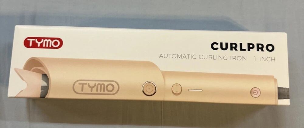 TYMO Curl Pro Automatic Curling Iron 1” Curling Wand Pink NEW IN BOX